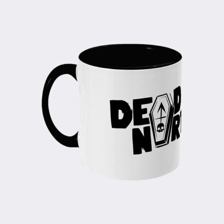 Dead Northern Two Tone Mug - White and Black